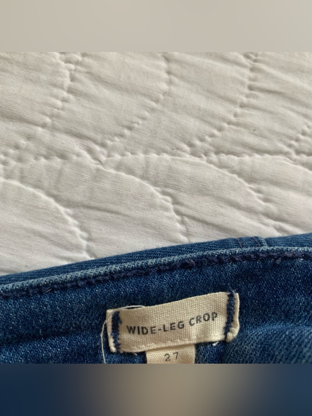 Madewell Wide-Leg Crop Jeans: Confetti Floral Embroidered Edition - Picture 8 of 16